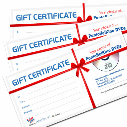 PantoffelKino gift certificate